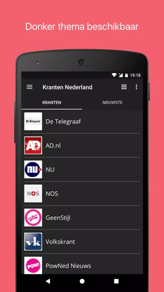 Kranten Nederland Ekran Görüntüleri
