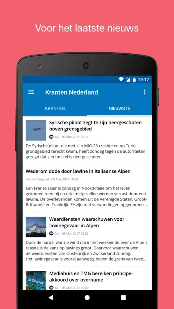 Kranten Nederland Ekran Görüntüleri