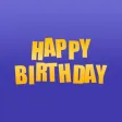 Birthday Stickers - Messages