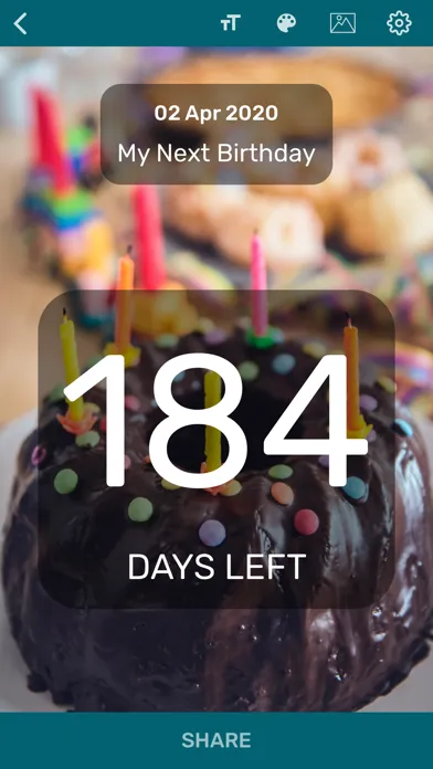 Captures d'écran de Countdown App - Day Counter