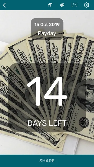 Captures d'écran de Countdown App - Day Counter