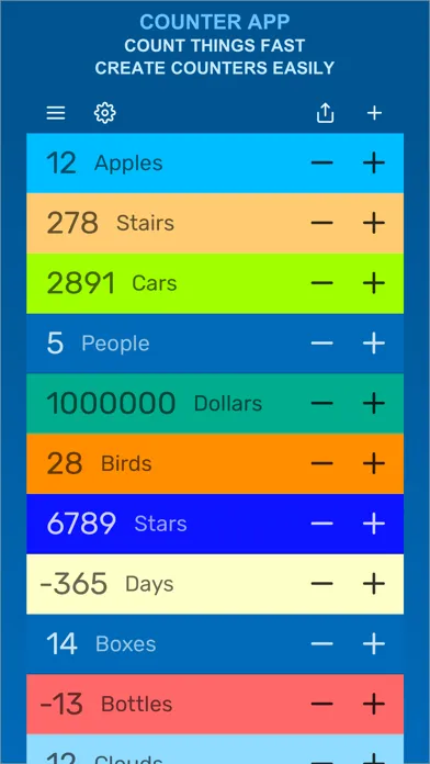 Tally Counter - Tap Tool スクリーンショット