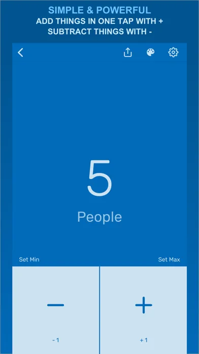 Tally Counter - Tap Tool スクリーンショット