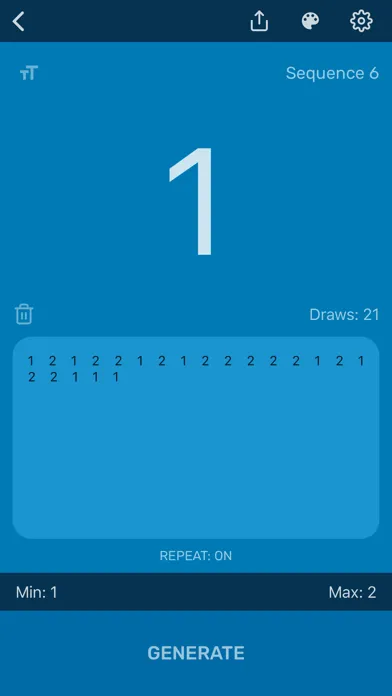 تصاویر Random Number Generator App