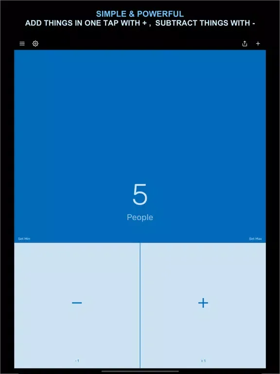Counter Pro - Tally Counter iPad  Screenshots