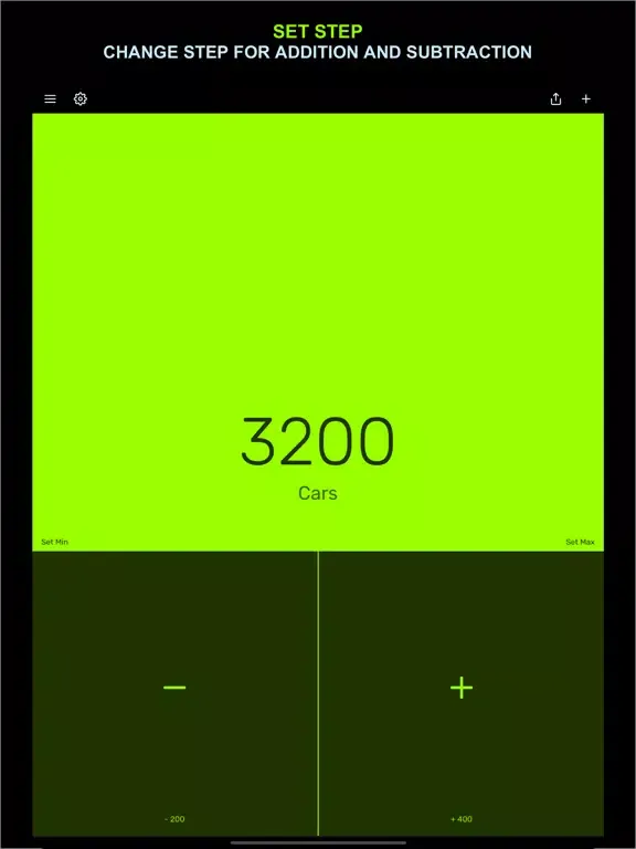 Counter Pro - Tally Counter iPad  Screenshots