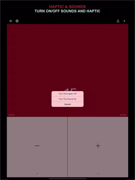 Counter Pro - Tally Counter iPad  Screenshots