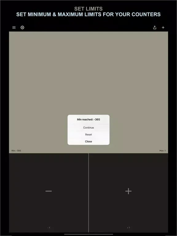 Counter Pro - Tally Counter iPad  Screenshots