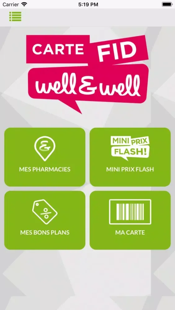CARTE FID well&well应用截图