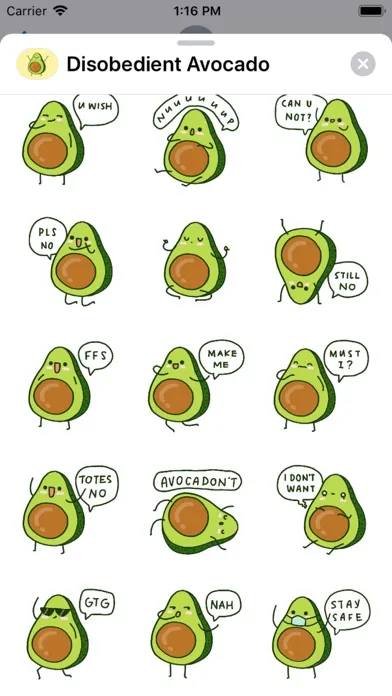 Screenshot di Disobedient Avocado