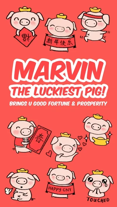 Ảnh chụp màn hình của Marvin the Lucky Pig