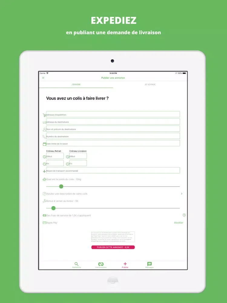 ChapChap iPad  스크린샷