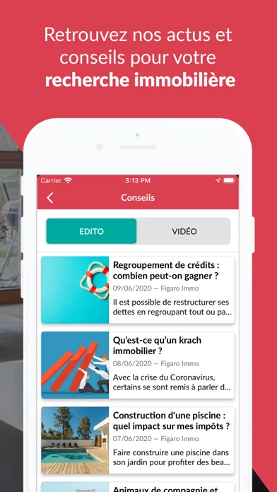 Capturas de pantalla de Figaro Immo