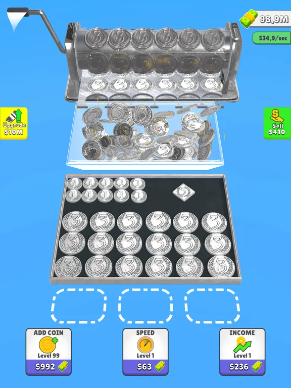 تصاویر Coin Cut Clicker iPad 
