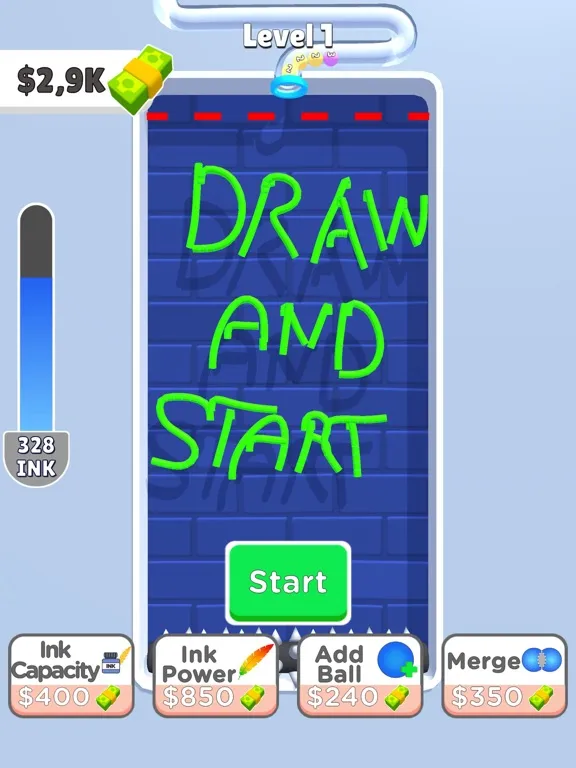 ภาพหน้าจอของ Draw Bumpers iPad 