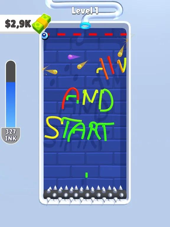 ภาพหน้าจอของ Draw Bumpers iPad 