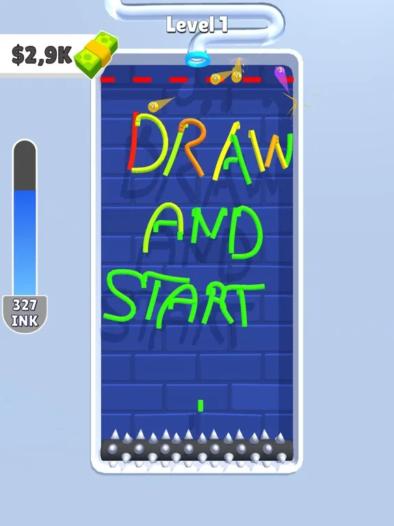 ภาพหน้าจอของ Draw Bumpers iPad 