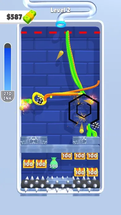 ภาพหน้าจอของ Draw Bumpers