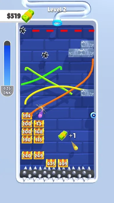 ภาพหน้าจอของ Draw Bumpers