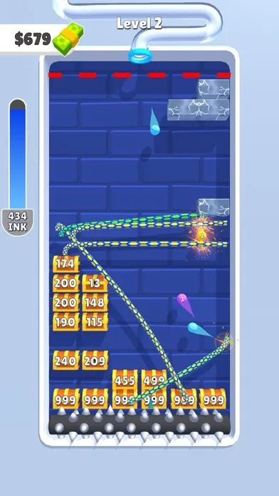 ภาพหน้าจอของ Draw Bumpers