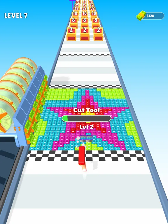Capturas de pantalla de Money Cut Run iPad 