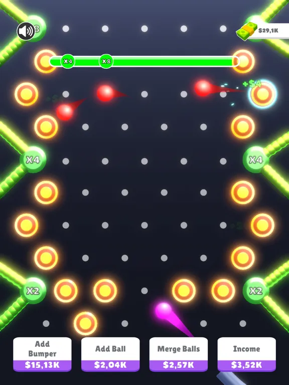 Ảnh chụp màn hình của Pop Bumpers iPad 