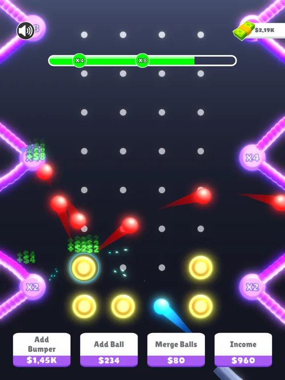 Ảnh chụp màn hình của Pop Bumpers iPad 