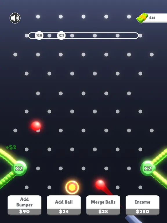 Ảnh chụp màn hình của Pop Bumpers iPad 