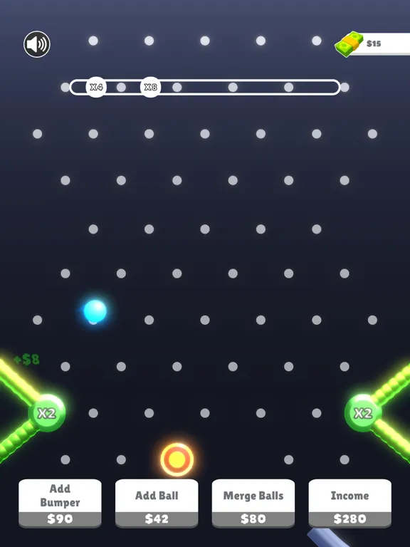 Ảnh chụp màn hình của Pop Bumpers iPad 