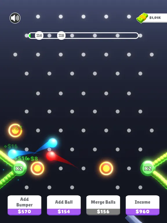 Ảnh chụp màn hình của Pop Bumpers iPad 