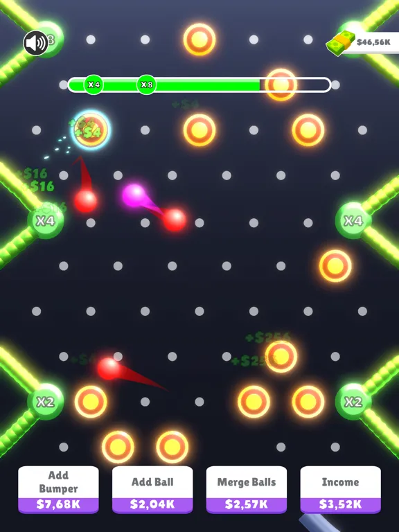 Ảnh chụp màn hình của Pop Bumpers iPad 