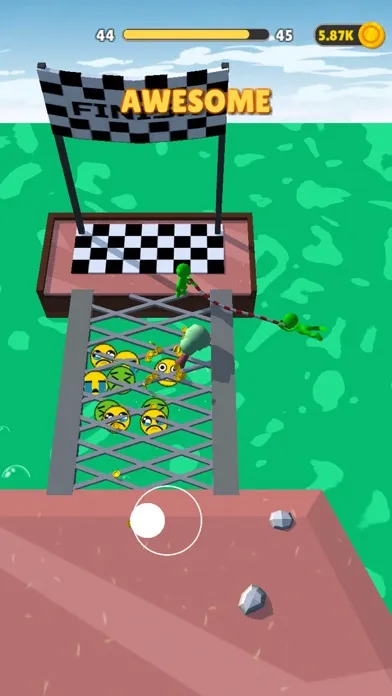 ภาพหน้าจอของ Rope 3D!
