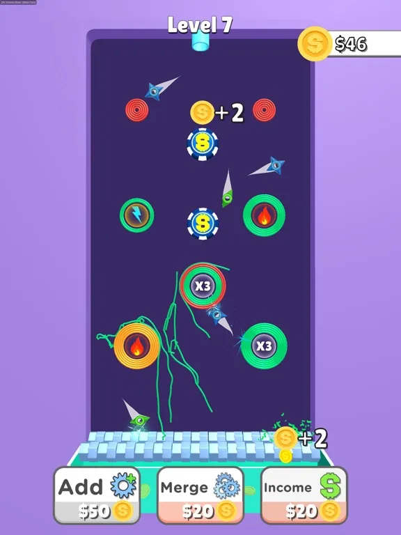 Capturas de tela do Ropes 'n Blades iPad 