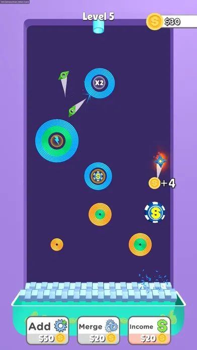 Capturas de tela do Ropes 'n Blades