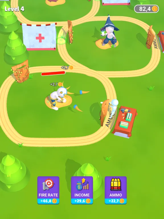 Run Leveling! iPad  سکرین شاٹس