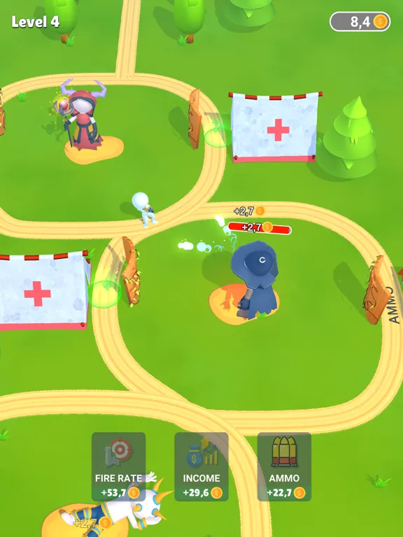 Run Leveling! iPad  سکرین شاٹس