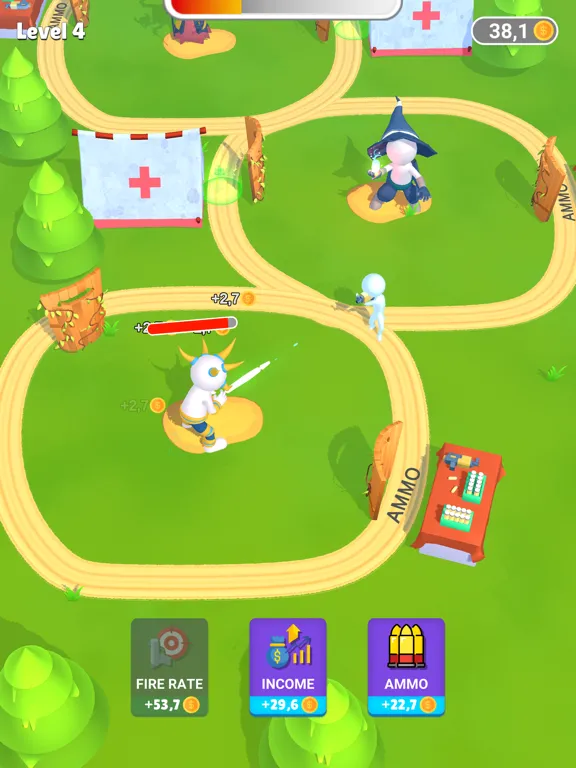 Run Leveling! iPad  سکرین شاٹس
