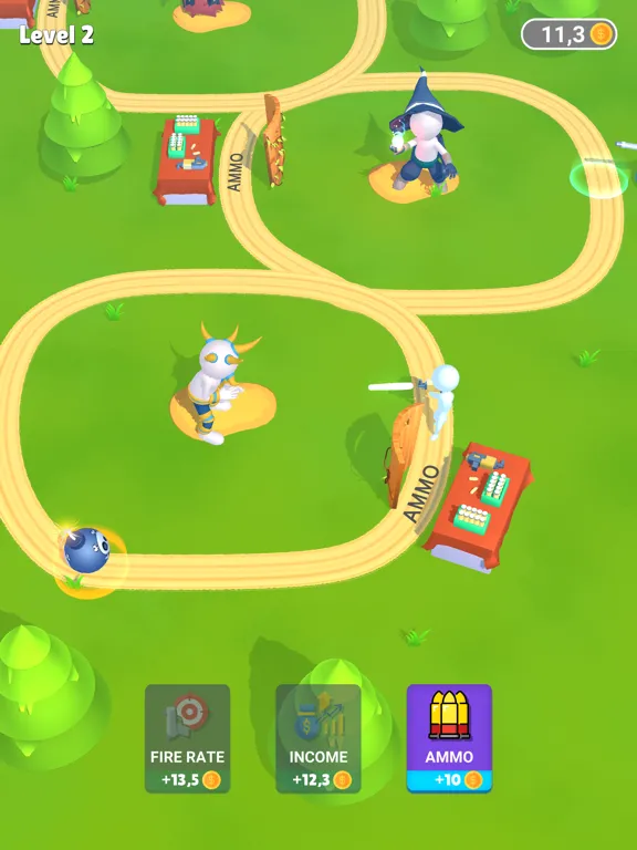 Run Leveling! iPad  سکرین شاٹس