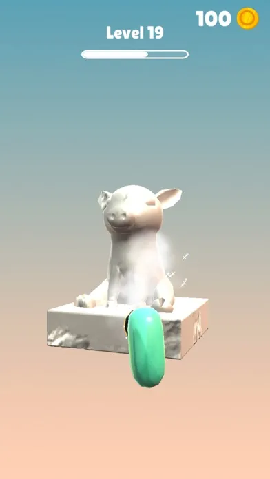 Capturas de tela do Sculpture 3D!