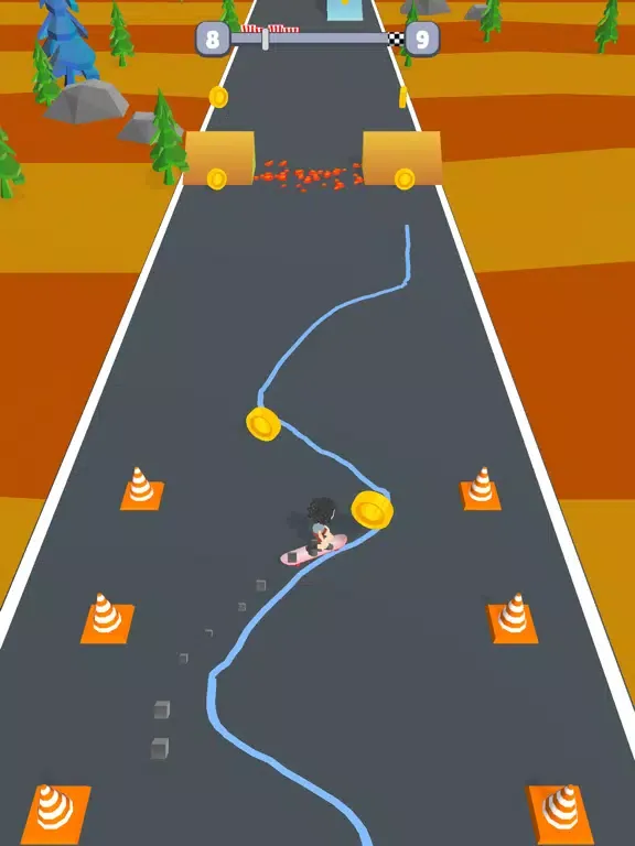 Ảnh chụp màn hình của Skateboard 3D! iPad 