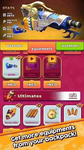 Capturas de pantalla de Weapon Craft Run