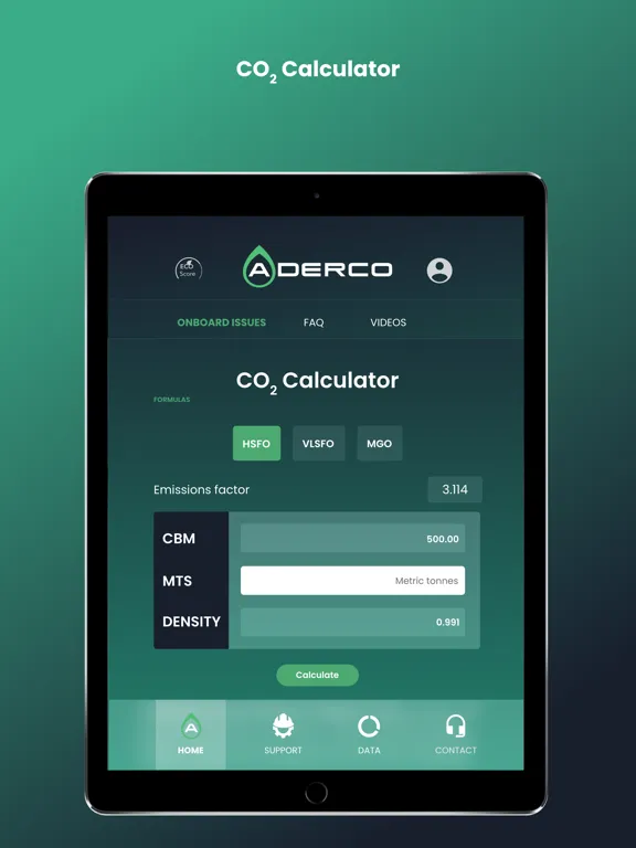 Screenshot di Aderco Marine iPad 
