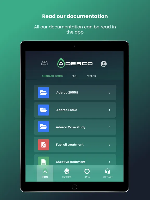 Screenshot di Aderco Marine iPad 