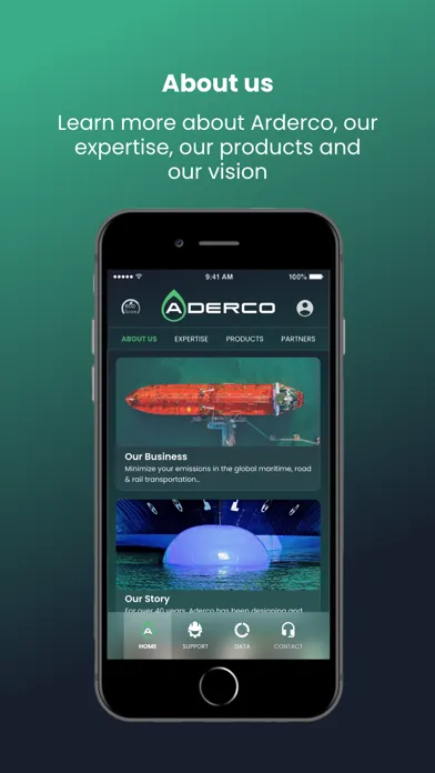 Screenshot di Aderco Marine