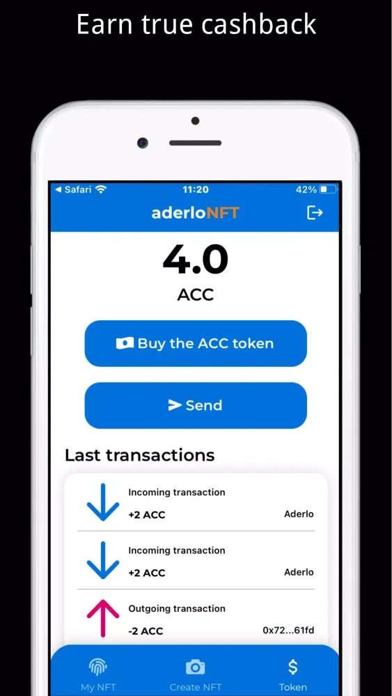 Aderlo NFT Screenshots