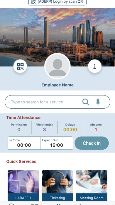 Ảnh chụp màn hình của ADERP | ADGov