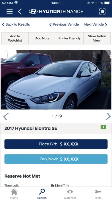 Tangkapan layar Hyundai Finance Dealer Direct