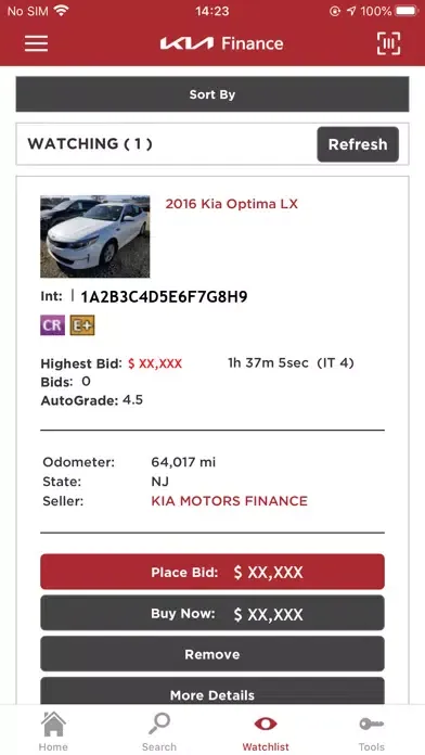 Capturas de pantalla de Kia Finance Dealer Direct