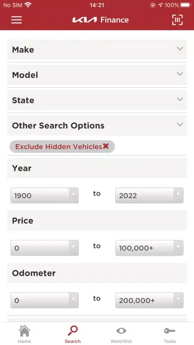 Capturas de pantalla de Kia Finance Dealer Direct