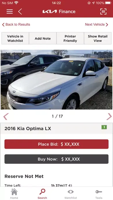 Capturas de pantalla de Kia Finance Dealer Direct